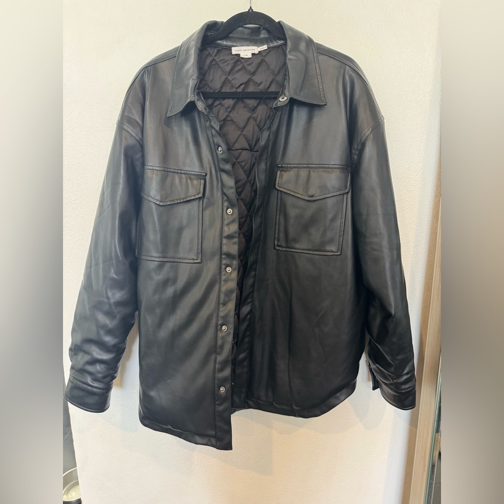 Great American faux leather shaket